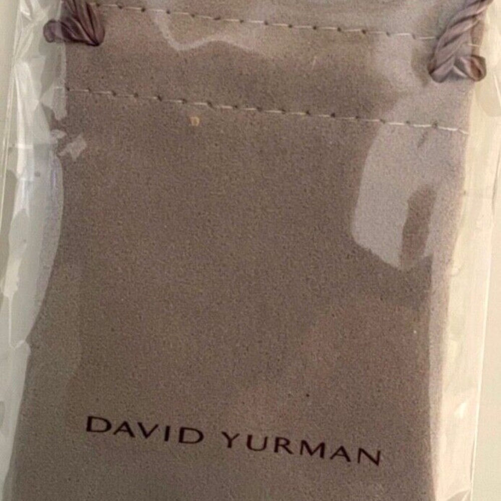 David Yurman Small Suede Jewelry Pouch